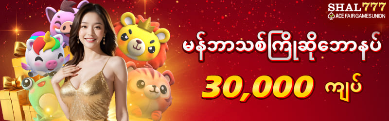 အကောင့်သစ်ဖွင့်ဖရီးဘောနပ်